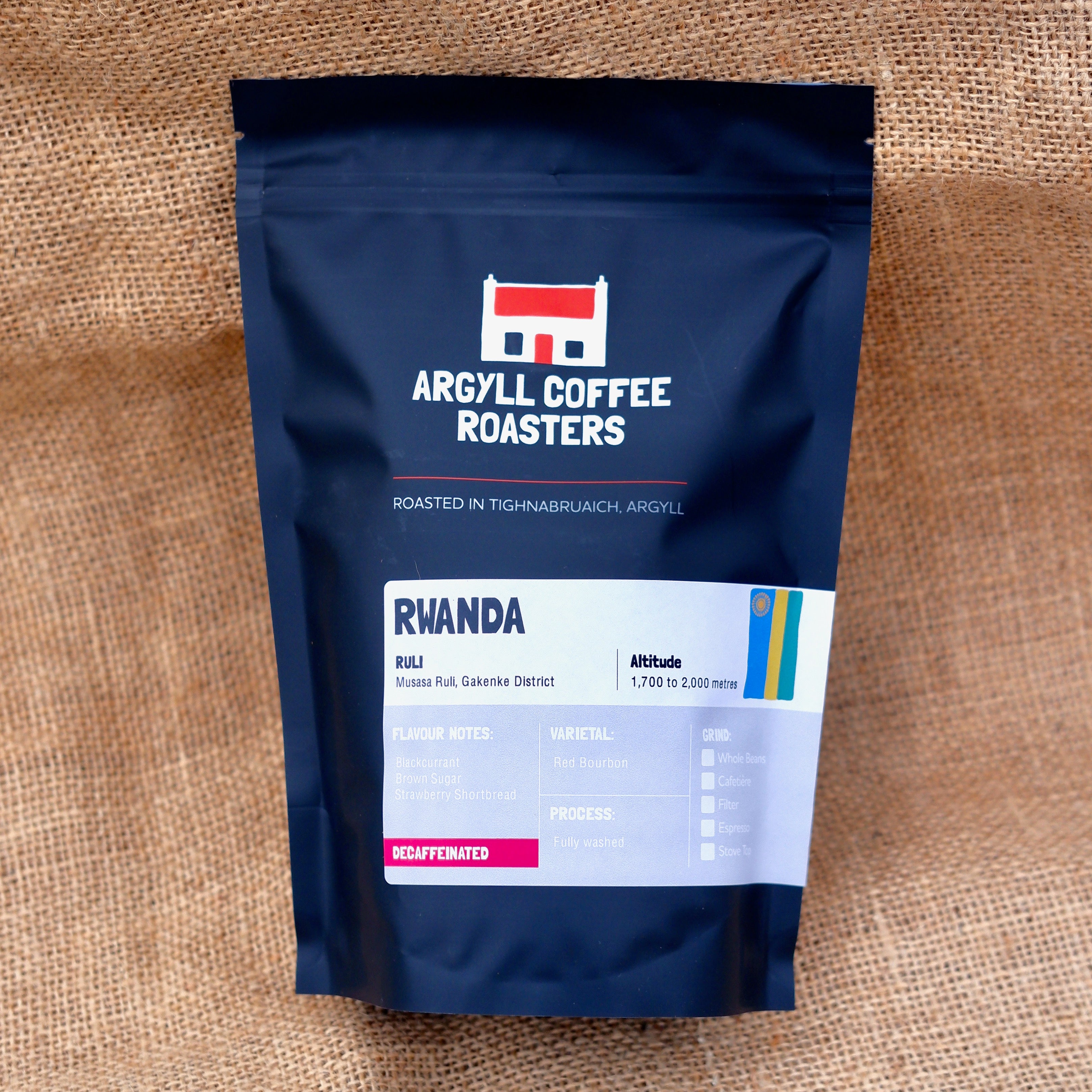 Rwanda Ruli Carbon Dioxide Decaf – Argyll Coffee Roasters